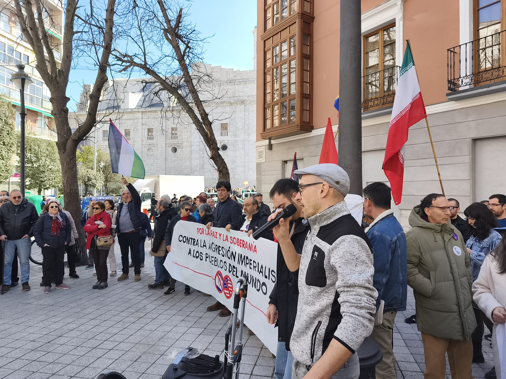 MANIFIESTO: VALLADOLID CONTRA LA GUERRA IMPERIALISTA – Concentración en la Plaza de la Libertad – Domingo, 1 de marzo de 2026
